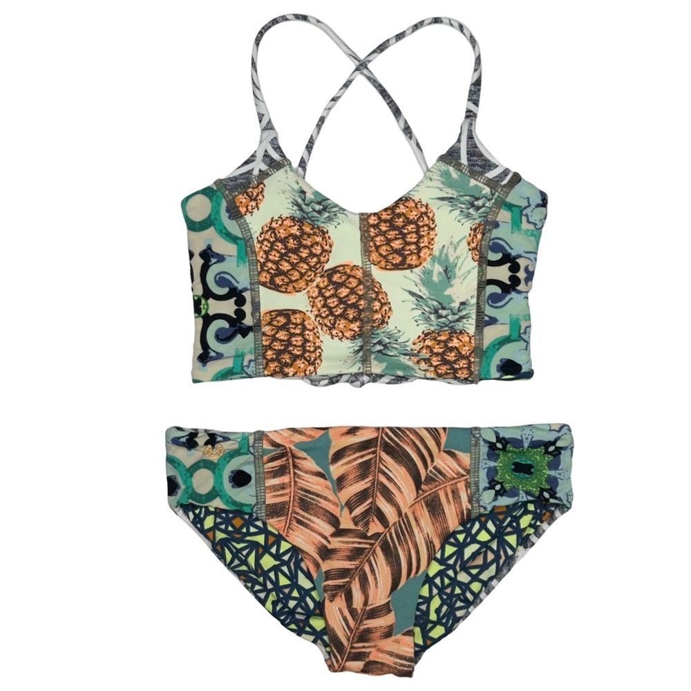 Maaji Pineapple Reversible Bikini Swimsuit